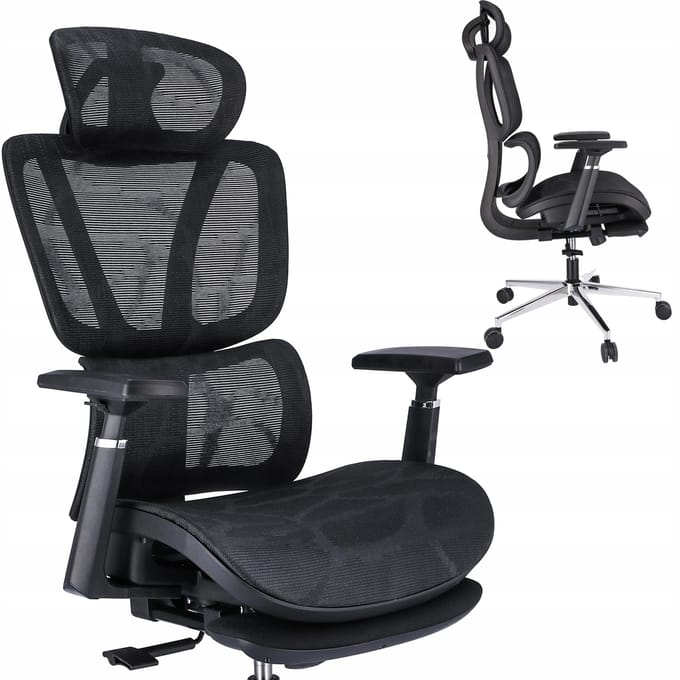 NEOVA fauteuil met voetenbankje