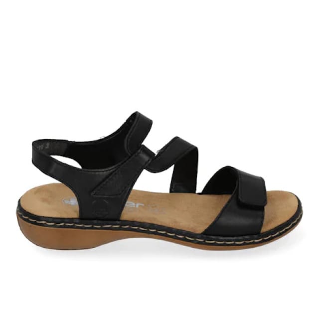 Rieker - Dames Sandalen Zwart 41