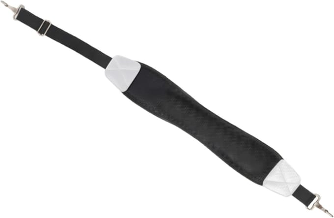 Golftas Schouderriem - Draagriem Golftas - Comfortabel Dragen - Verstelbaar & Gewatteerd - 120cm Lengte - Grijs