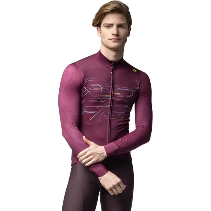 Jersey met lange mouwen Alé PR-E Megabyte