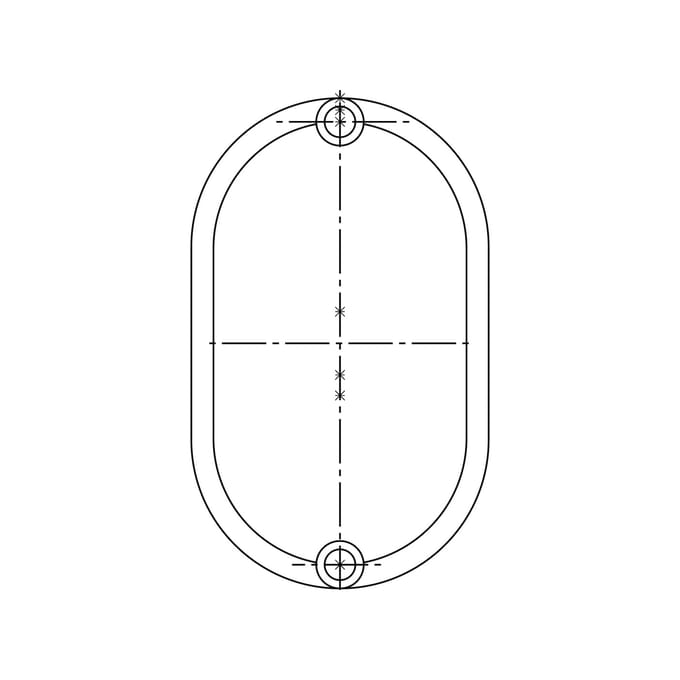 AEG hoedje, schroefdop, deurgreep, 7809, 15.5x9.4mm 2230415339