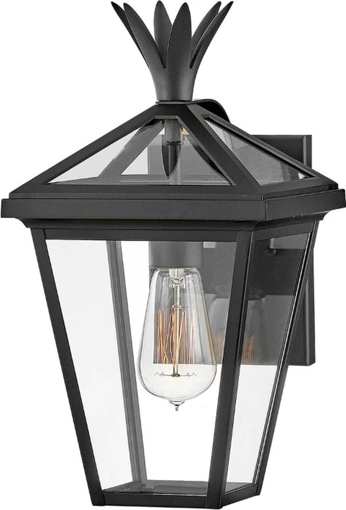 Hinkley LED Wand Buitenlamp Palma | 1X E27 Max 60W | IP44 | Dimbaar | Black