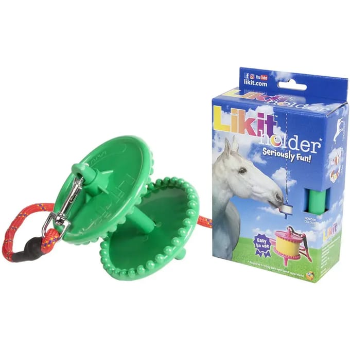Likit Liksteenhouder Paard met Touw - Groen