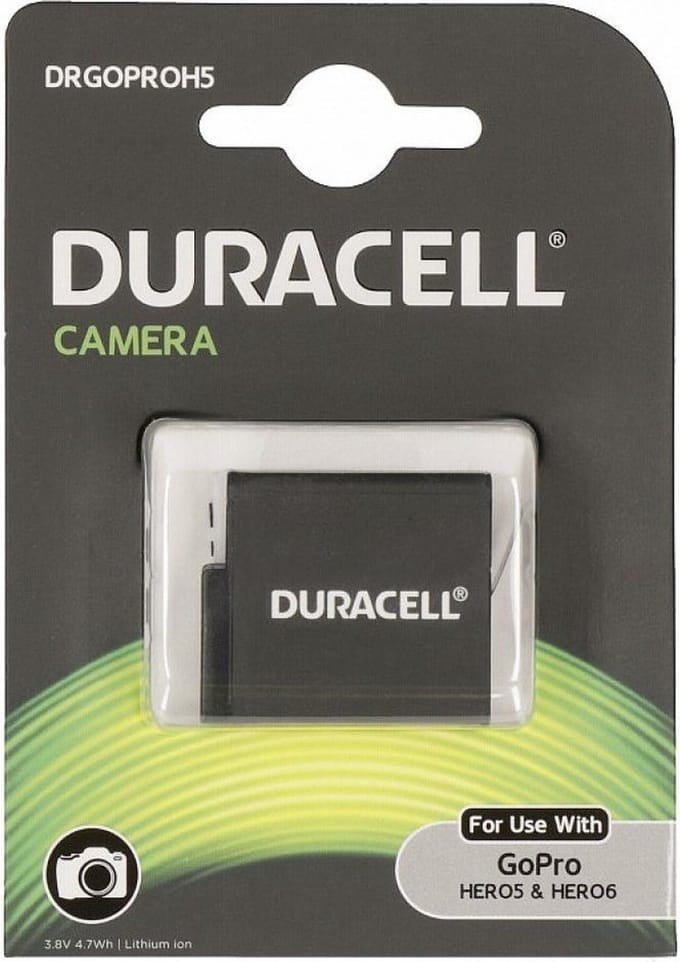 DURACELL Li-Ion Battery 1250mAh for GoPro Hero 5/H