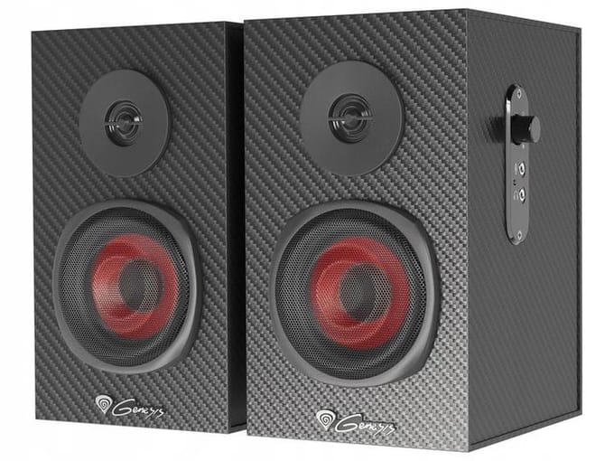 Genesis - NCS-1305 - Speakers Helium - Zwart/rood