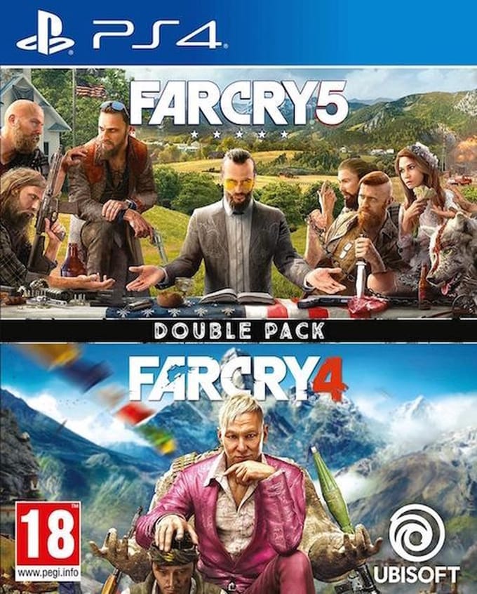 Far Cry 5 + Far Cry 4 (Double Pack) - Playstation 4