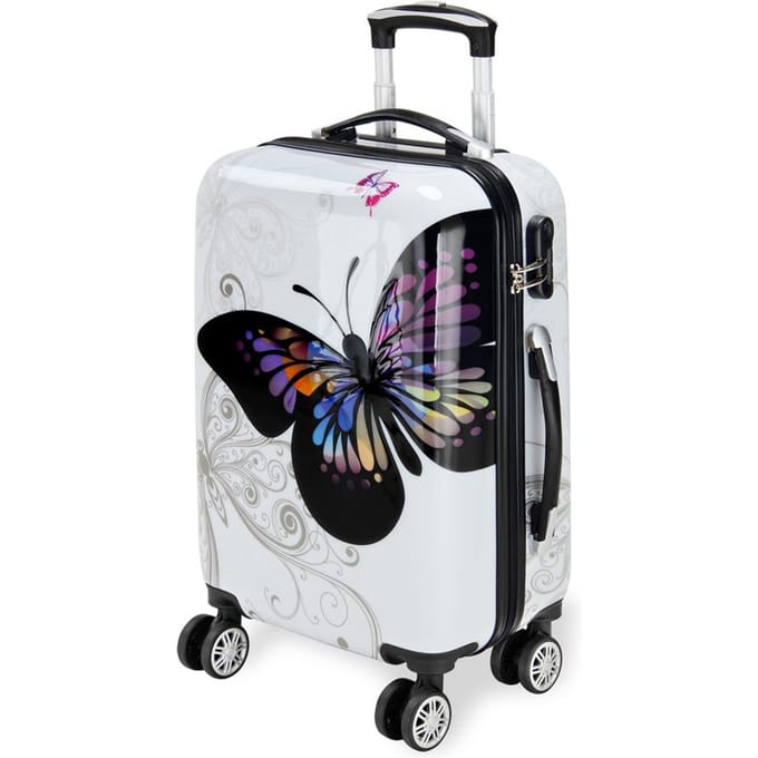 Monzana Hardcase Koffer Vlinder - Large - 66 L 68x43x27cm