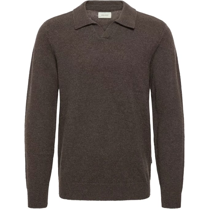 Blend - BHBRANKO POLO SPLITN NOOS - Heren - Gebreide truien