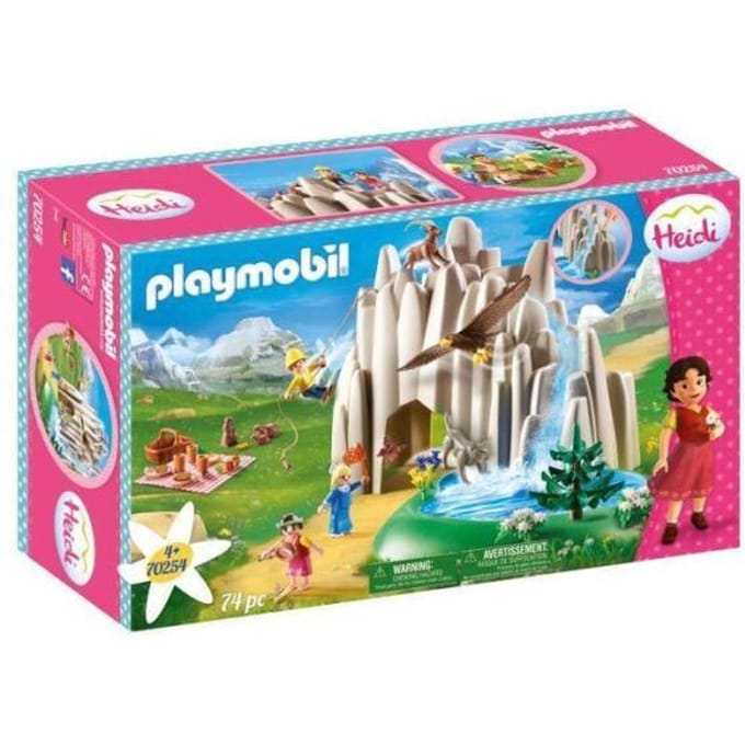 PLAYMOBIL Heidi, Klara en Peter bij het meer - 70254