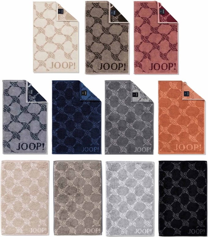 JOOP! Gastendoekje Classic Cornflower Een maat, 30x50 Set van 1