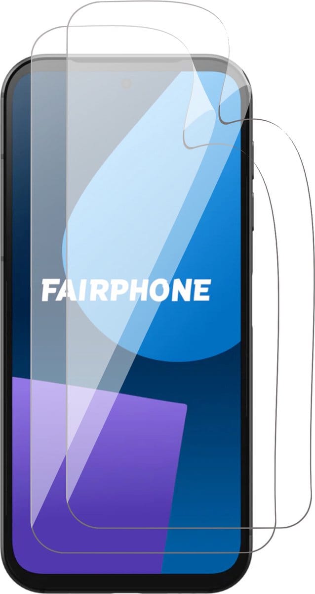 Screenprotector geschikt voor Fairphone 5 - 2x FlexGuard Screen Protector