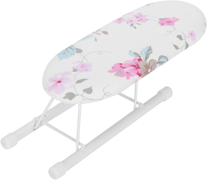 Mini Strijkplank - Strijkplankje Mouwen - Stomen van Kleding - Opvouwbaar en Compact - 28 x 12 x 5 cm