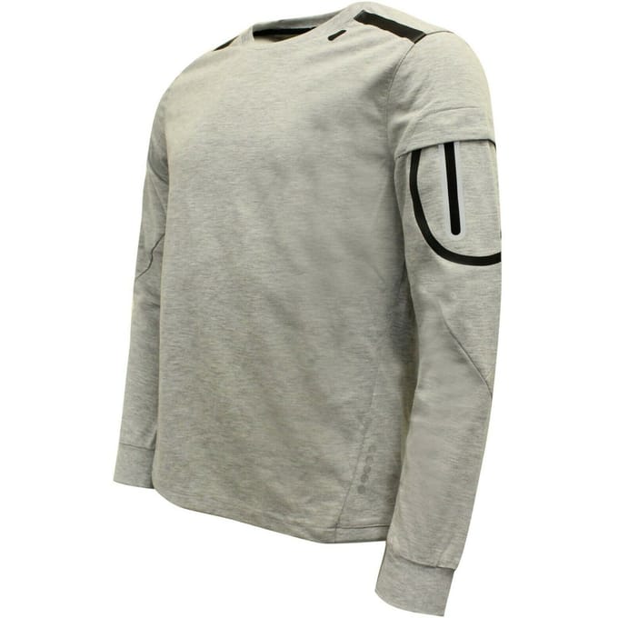 Diadora Sportswear Heren Grijze Trui
