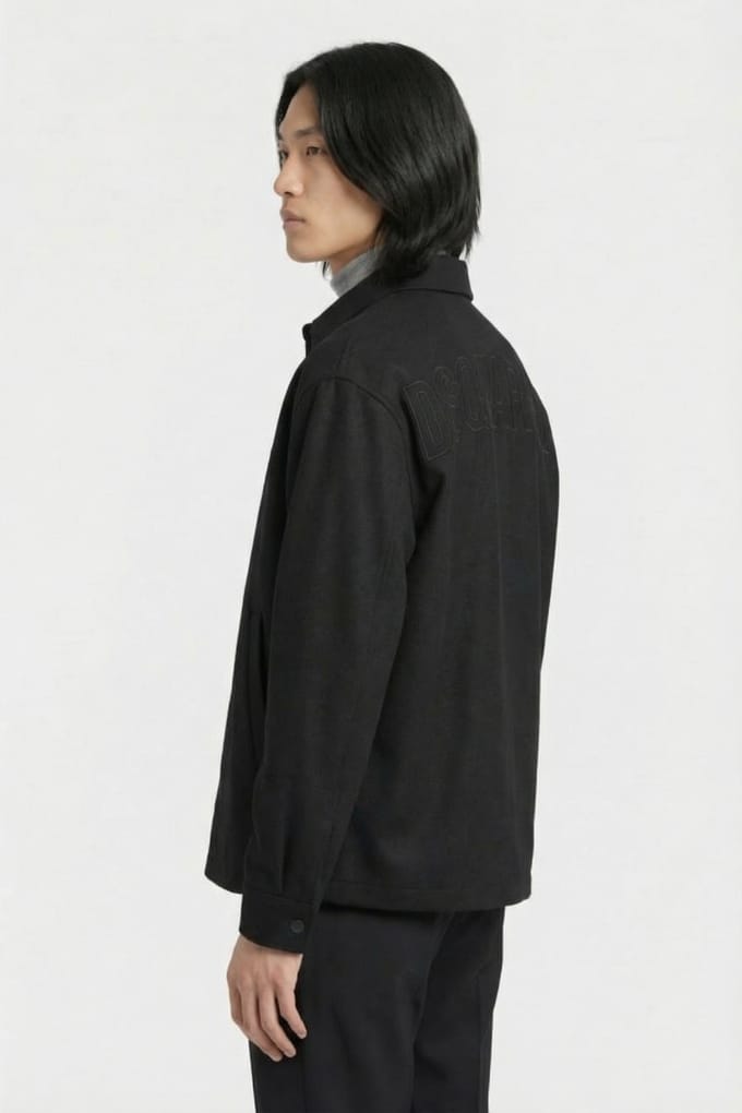 Dsquared2 Jacket Black Maat: S | Lichte Jassen Outlet | Heren | Zwart