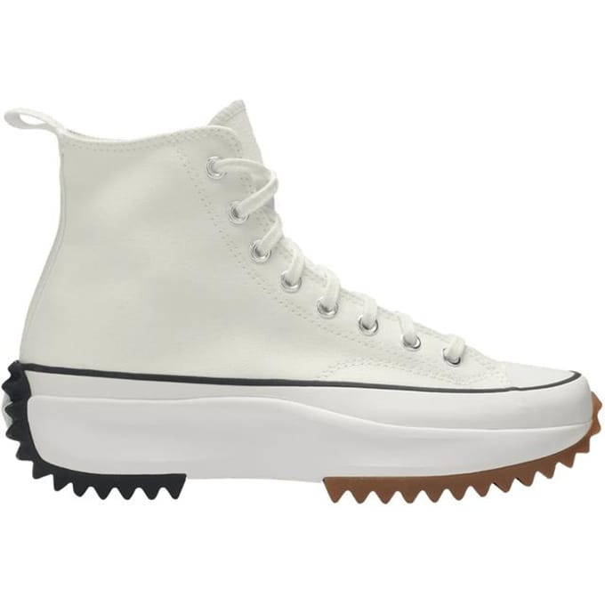 Converse Run Star Hike Hi Wit Zwart Gum 38