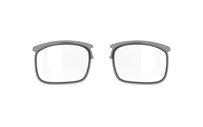 Rudy Project Optical Dock Frozen Ash Only Direct Clip Eyewidth 52 H 38 Dbl 22-Acc