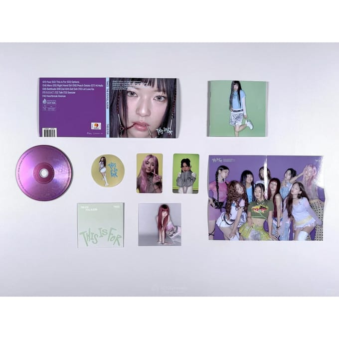 TWICE - [THIS IS FOR] 4e Album DIGIPACK Jeong yeon