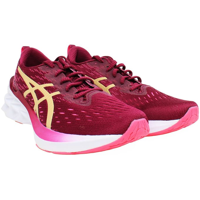 Asics NovaBlast 2 Dames Roze Sportschoenen