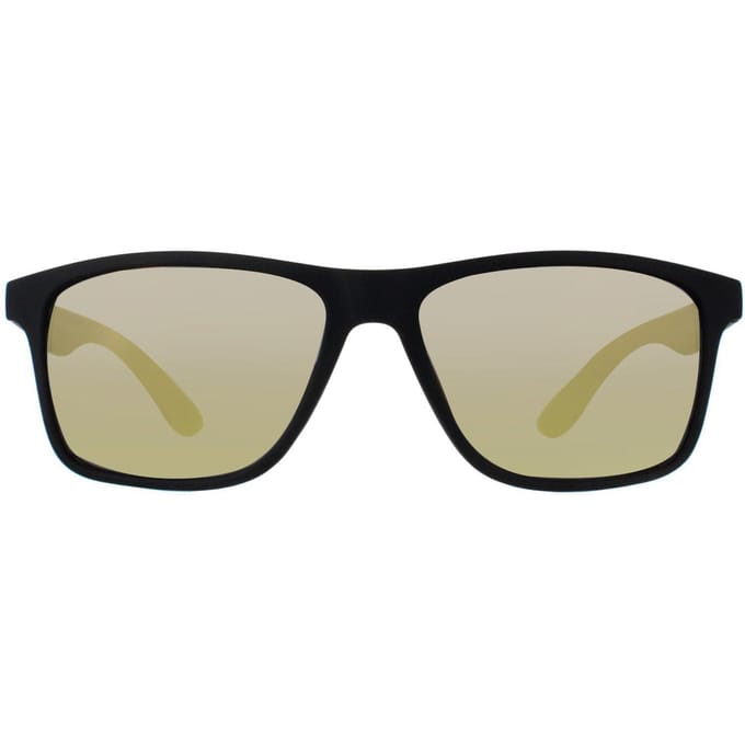 Smarty Rechthoek Unisex Mat Zwart Rubber Geel Brons Blauw Flash SA2306