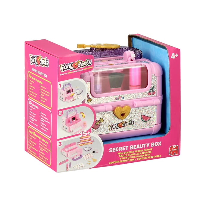 Jumbo - FunLockets - Geheime Beautybox - Vanaf 4 jaar - Make-up voor kinderen - Meisjes set