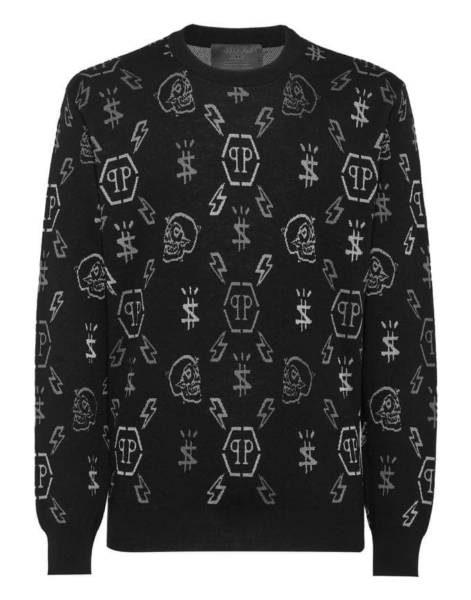 Pullover Ronde Hals Monogram