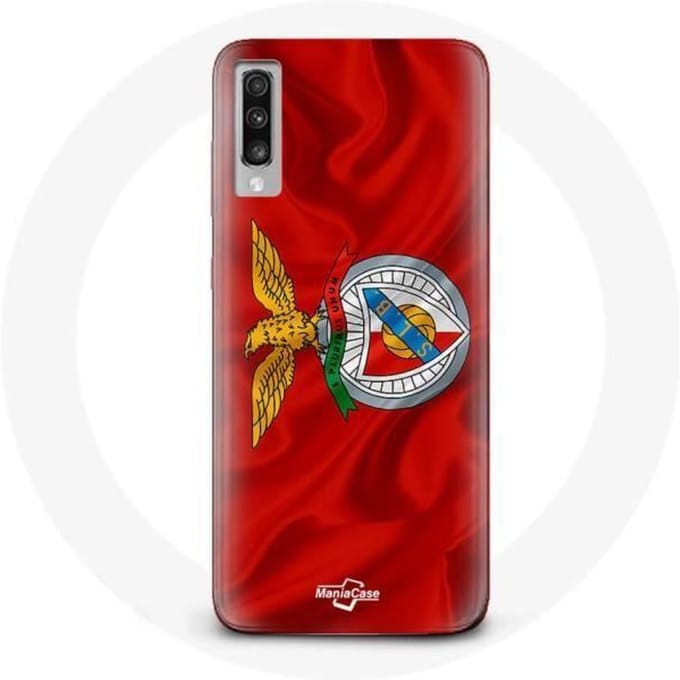 Samsung Galaxy A70 hoesje slb benfica rode achtergrond