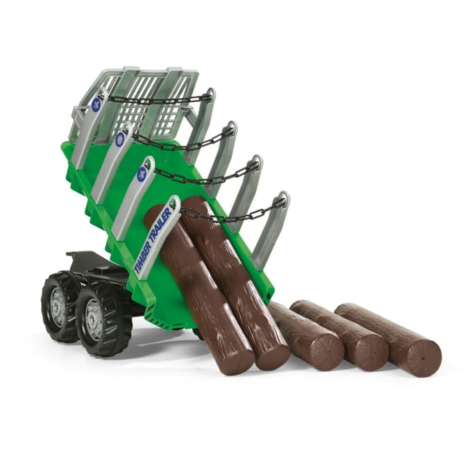 Rolly Toys Aanhanger met Boomstammen