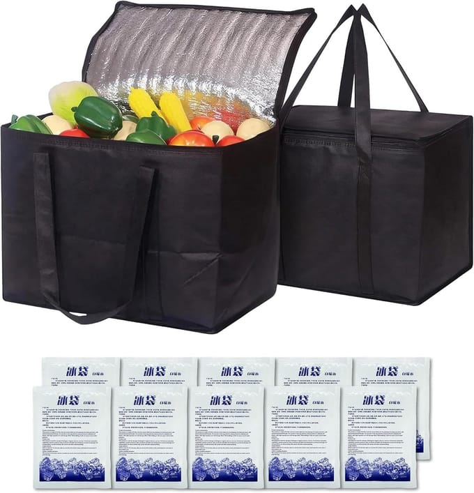 Opvouwbare Koeltas 45L – Geïsoleerd, Waterdicht & Extra Ruim