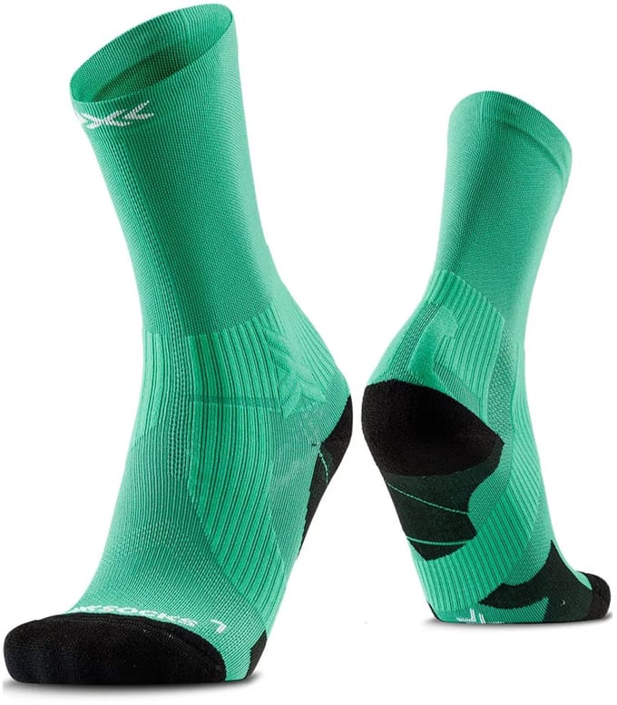 X-socks Run Perform Crewsokken Groen EU 42-44