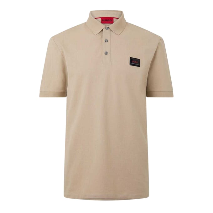 Hugo Heren Dereso Regular Poloshirt (Beige)