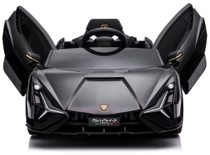 Lamborghini Sian 12V Kinderauto Zwart