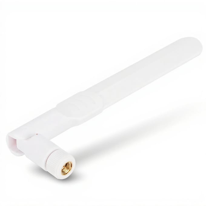 Dailygoody - Wifi-antenne - Dual-band WLAN-antenne - 8 DBi omnidirectioneel - Wit - Draadloze router antenne - Ideaal voor RT-AC68U - SMA-interface