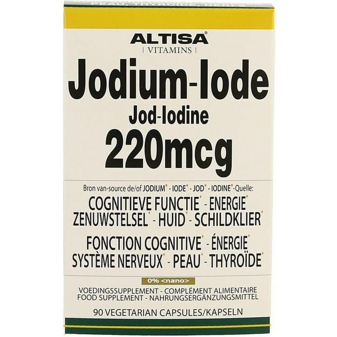 Altisa Jodium 220mcg V-caps 90