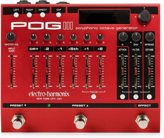Electro Harmonix POG3 Polyphonic Octave Generator - Effect-unit voor gitaren