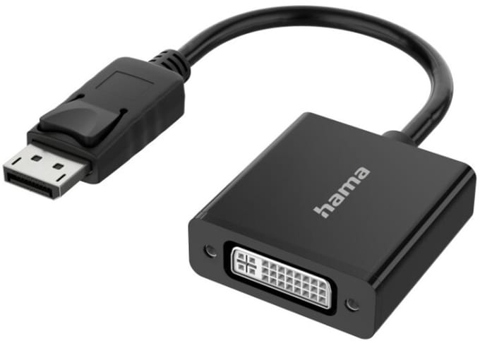 Hama Video-adapter DisplayPort-stekker - DVI-aansluiting Ultra-HD 4K