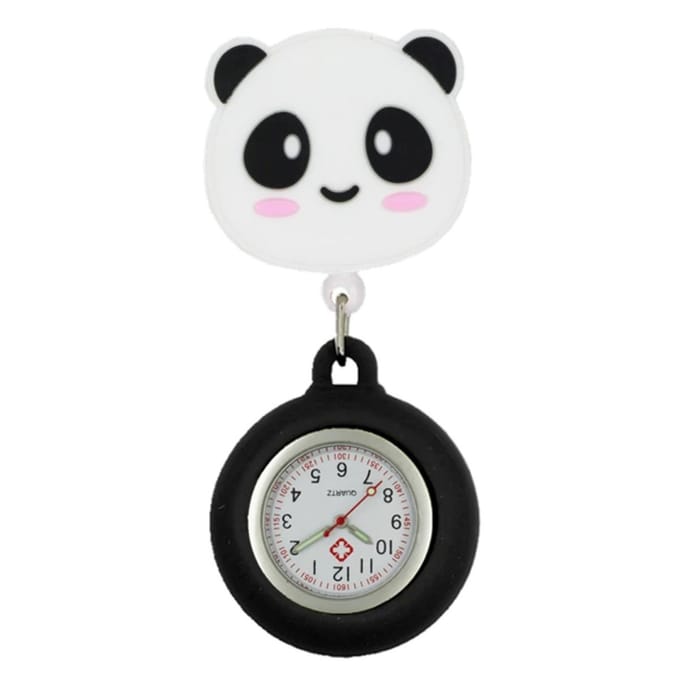 Fako® - Verpleegstershorloge - Zusterhorloge - 3D Roller - Panda