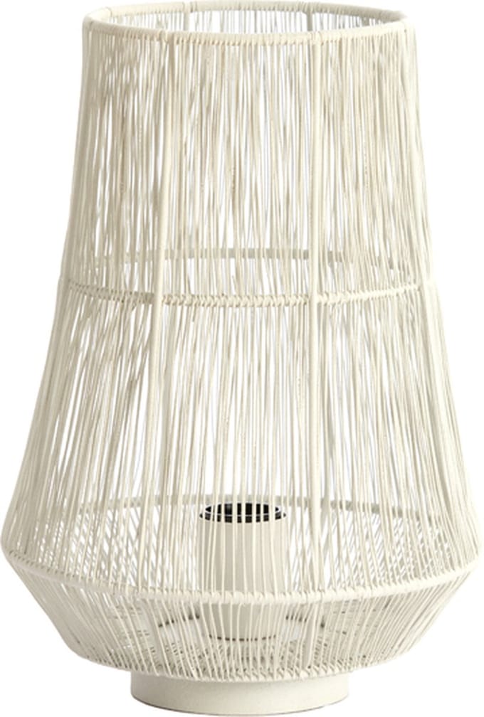 Light&living Tafellamp Ø24x33 cm BANJAR crème