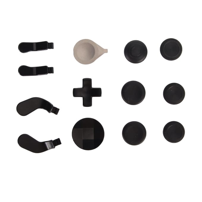 Vervangende Thumbsticks Kit Gevoelige Magnetische Metalen Thumbsticks voor Xbox One Elite Series 2 Zwart zwart