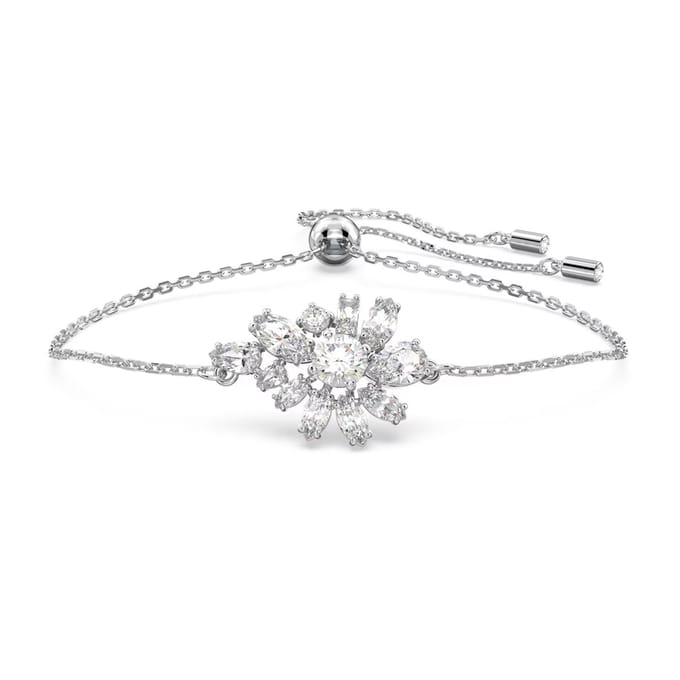Swarovski Gema kristal-versierde armband 5644684 Silver|F white