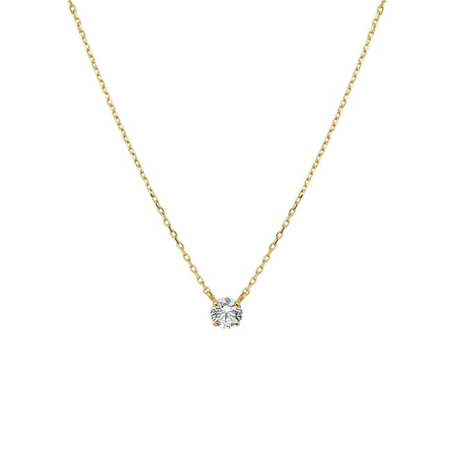 Collier Zirkonia 40 - 42 - 44 Cm