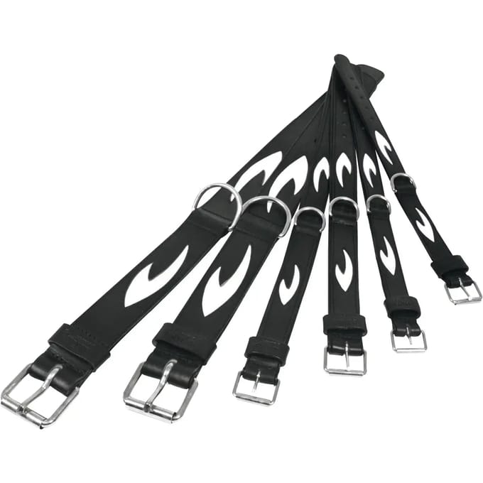 Leren halsband Martin Sellier