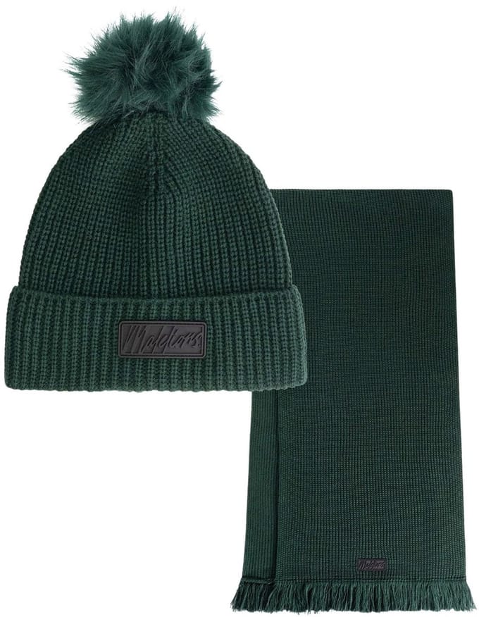 Malelions Knitted Beanie en Sjaal Set Dames