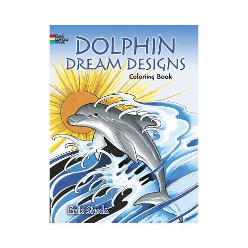 Dolphin Dream Designs Coloring Book - Erik Siuda