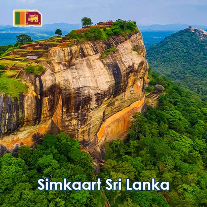 InternationalSIM Data Simkaart Sri Lanka - 50 GB - 30 dagen