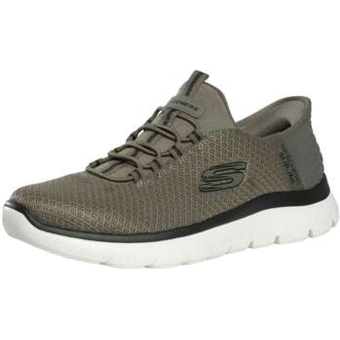 Skechers SUMMITS - HIGH RANGE Heren Instappers - Groen / Zwart