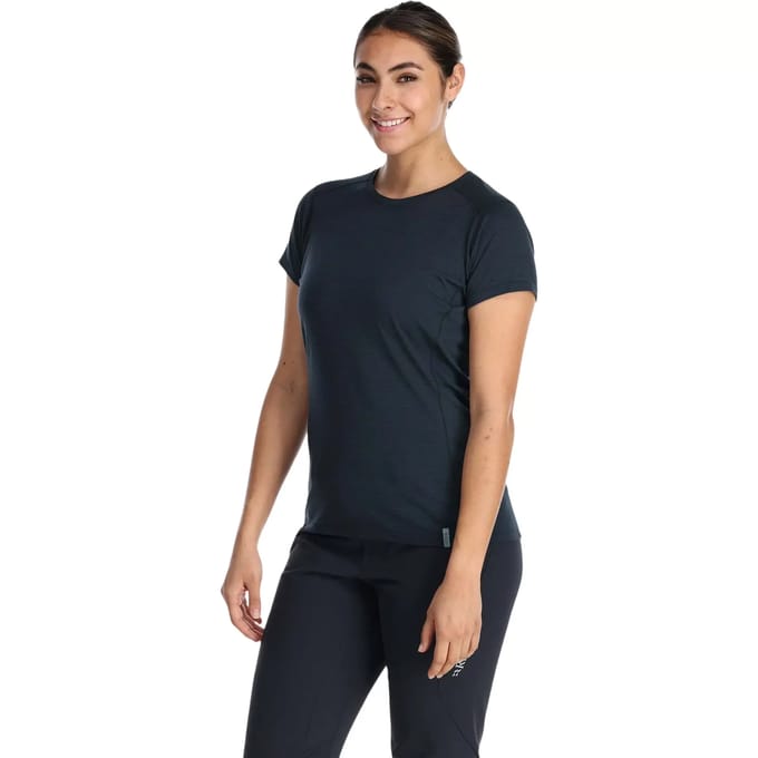 Dames-T-shirt Rab Syncrino Base