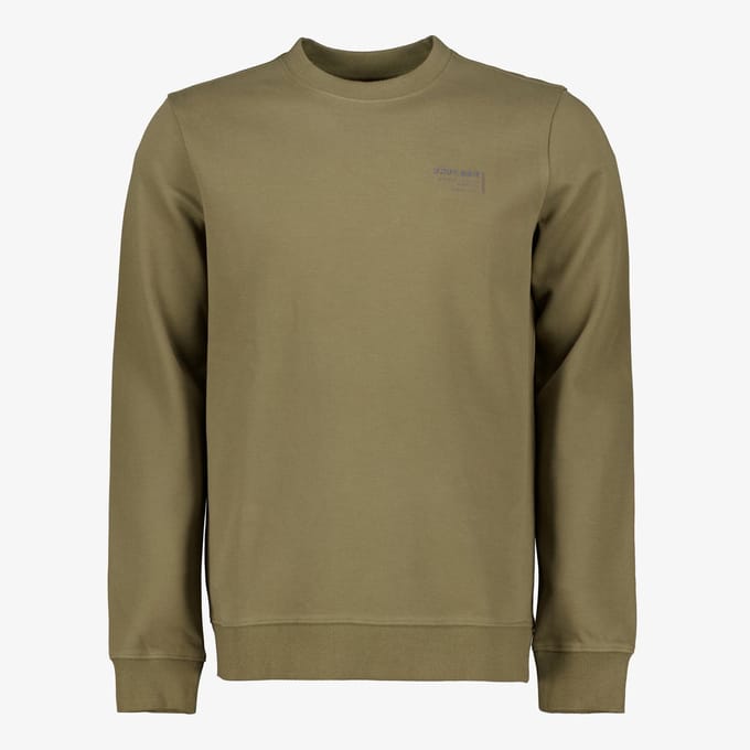 Unsigned heren sweater groen - Maat S