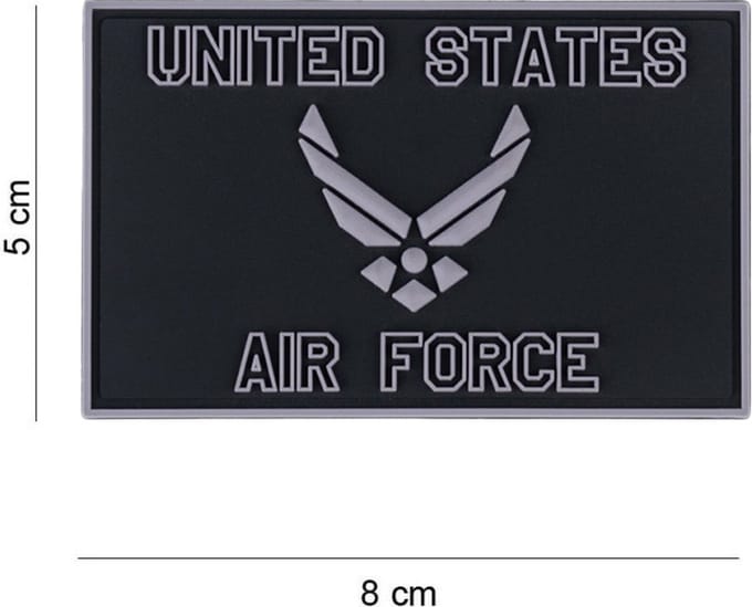 Embleem 3D PVC United States Air Force