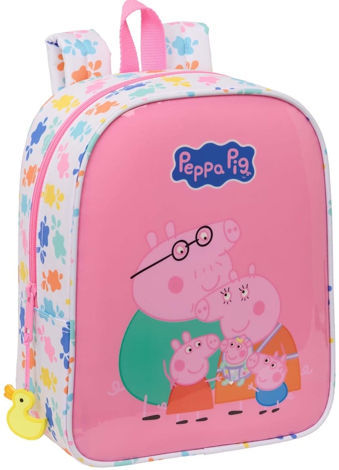 Peppa Pig Peuterrugzak Baby Pig - 27 x 22 x 10 cm - Polyester
