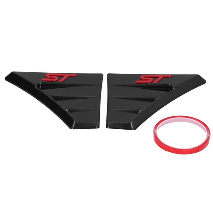 Set Fender Zijrooster Sierlijsten voor ST RS Stijl Modificatie Accessoire voor Ford Focus MK 2Rood rood